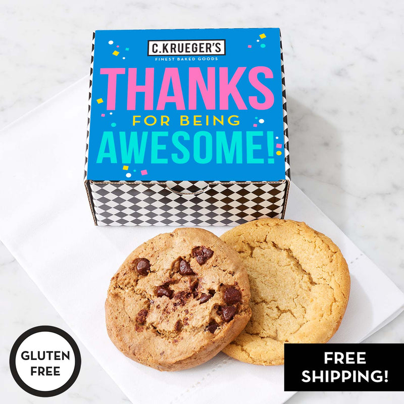 Gluten Free Thanks For Being Awesome Duo Cookie Gift Sampler
