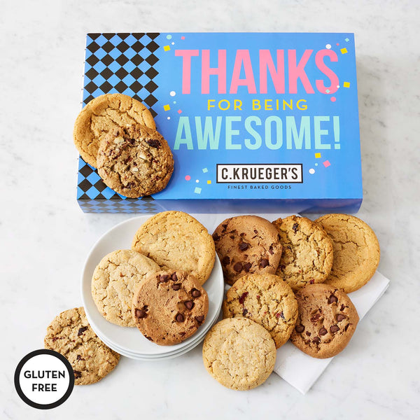 Gluten Free Thanks For Being Awesome Cookie Gift Box