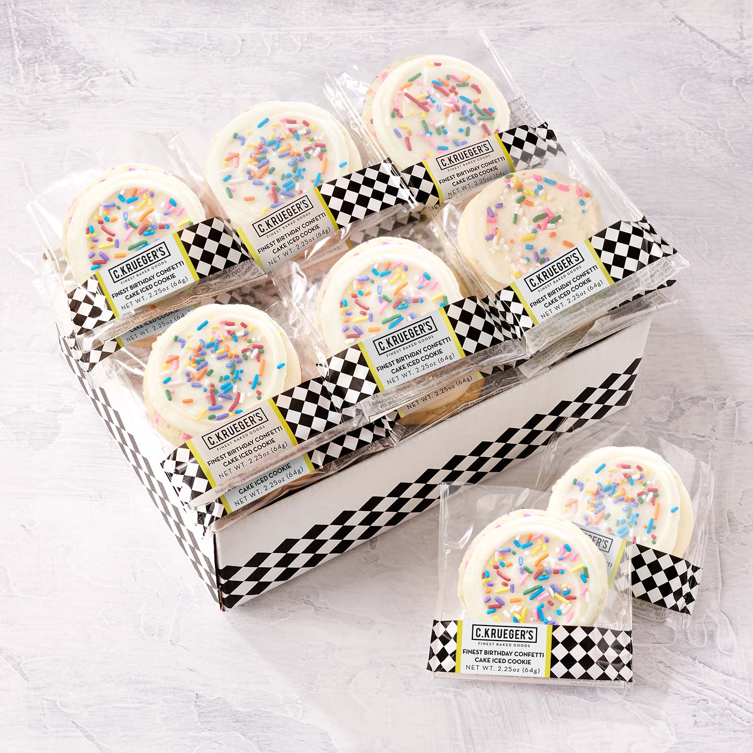 Just The Cookies! Birthday Confetti Cookie Assortment – C.KRUEGER'S