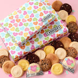 Conversation Hearts Cookie Gift Boxes - Assorted Cookies