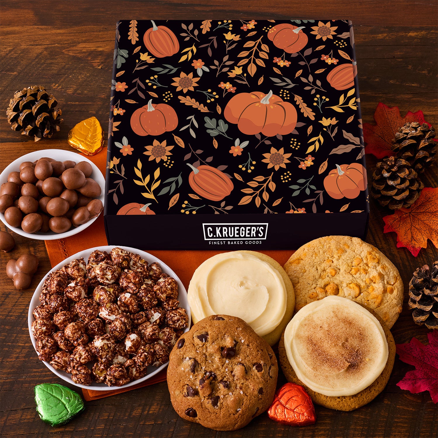 Autumn Harvest Bakery Gift Box - Cookies and Snacks – C.KRUEGER'S