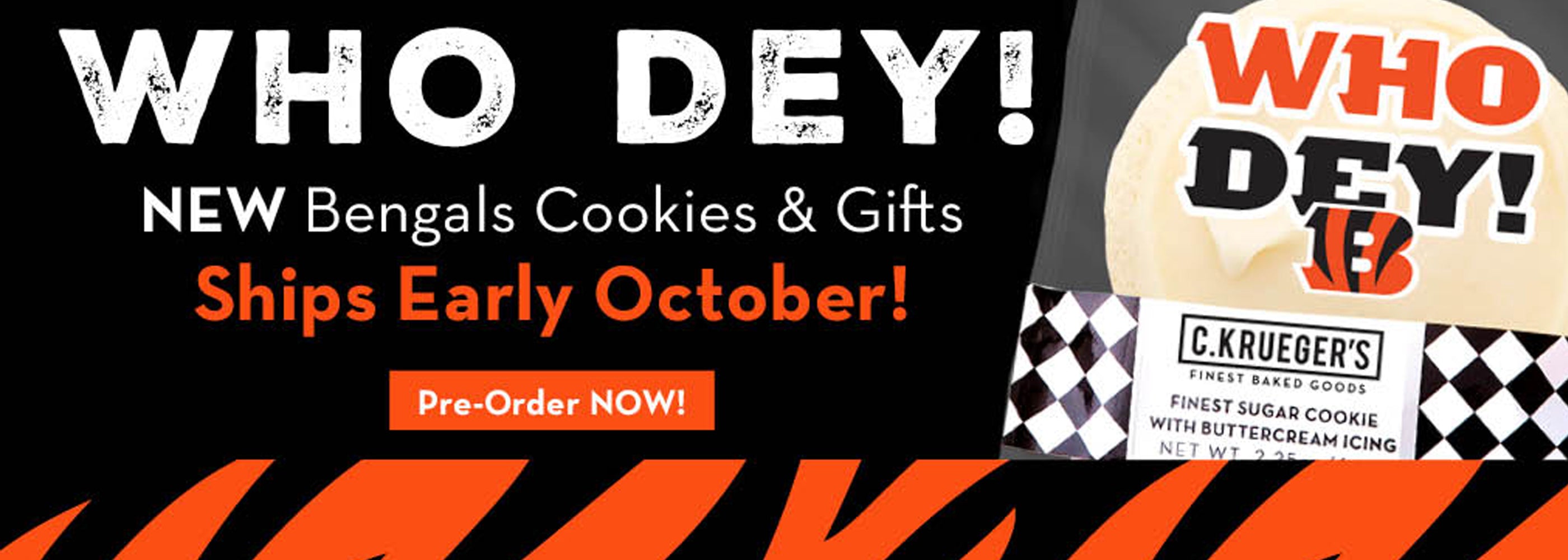 Cincinnati Bengals Cookies and Gifts