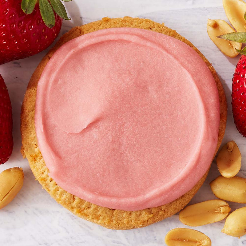 Finest Peanut Butter and Jelly Iced Cookie