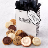 Every Occasion One Dozen Cookies Gift Bag - Select Your Message