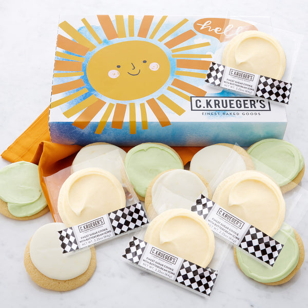 Hello Sunshine Slide Gift Boxes - Iced