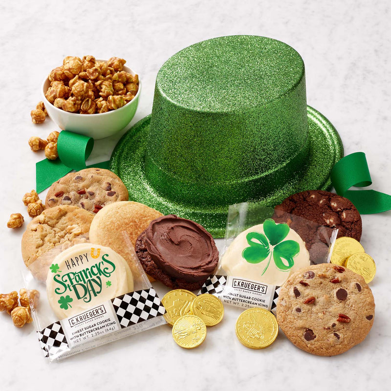 C.Krueger's St. Patrick's Day Celebration Hat - Cookies & Treats