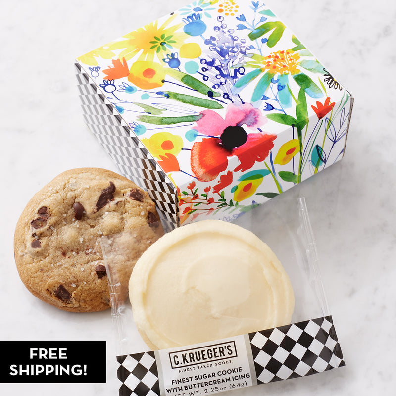 Wildflower Duo Sampler - Assorted Cookies