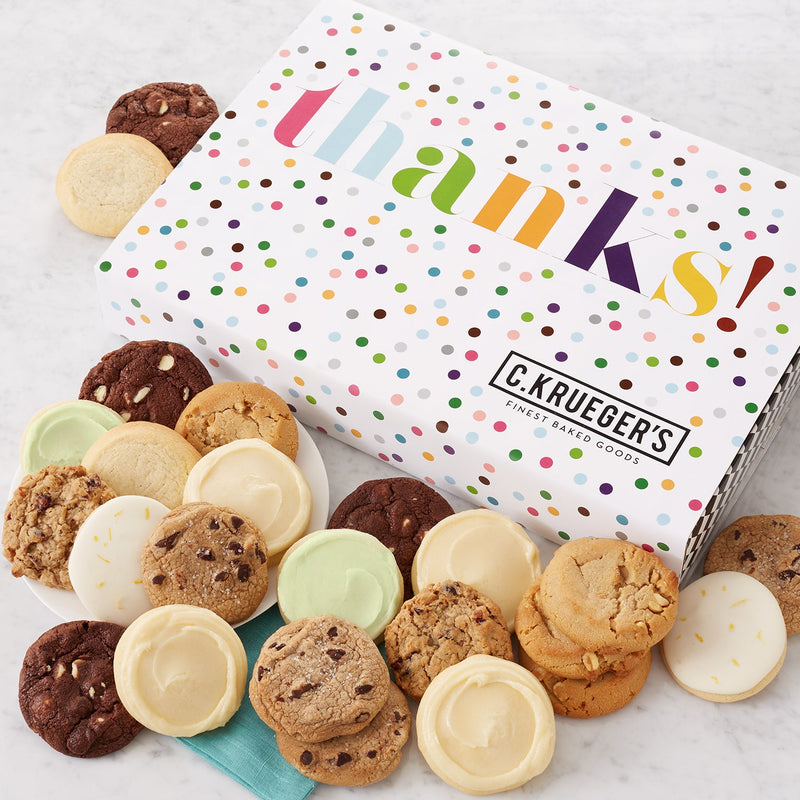 Thanks Cookies Gift Box - Select Your Own Cookies