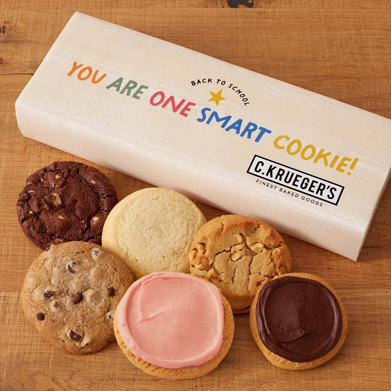 One Smart Cookie Half Dozen Sampler – Assorted Cookies