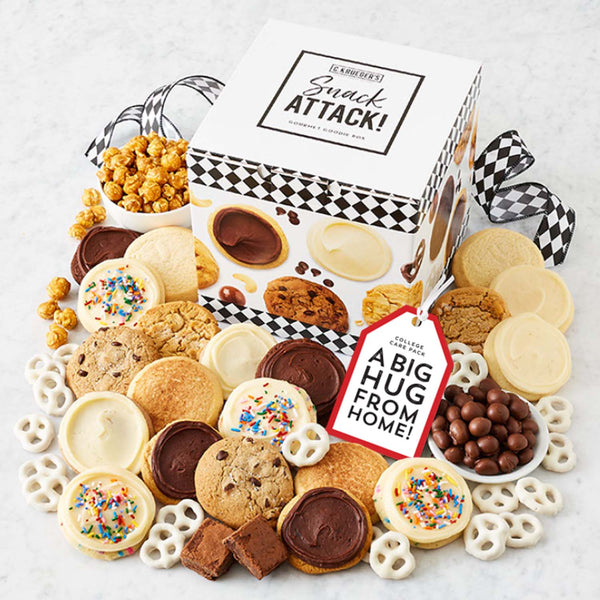 College Care Package Gourmet Goodie Box - Cookies and Snacks - Select a Message College Care Package Gourmet Goodie Box - Cookies and Snacks - Select a Message