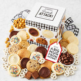 College Care Package Gourmet Goodie Box - Cookies and Snacks  - Select a Message