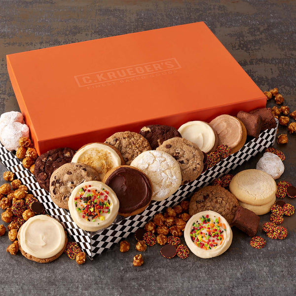Fall Cookies and Snacks Two Dozen Luxe Gift Box Assorted Flavors