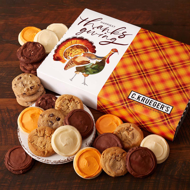 Happy Thanksgiving Gift Boxes - Select Your Own Cookies