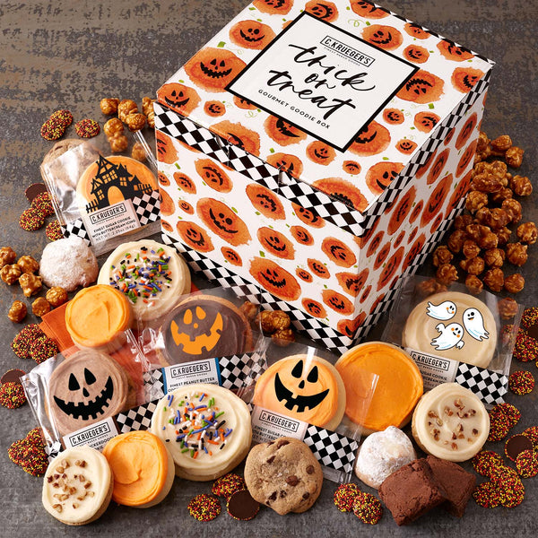 Trick or Treat Gourmet Goodie Box - Cookies & Snacks