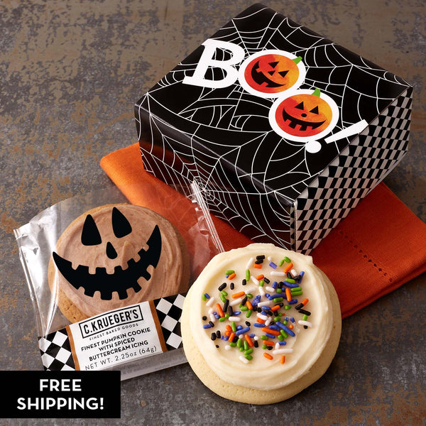 Boo To You Duo Sampler - Iced Cookies