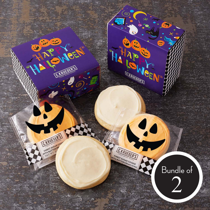 Bundle of 2: Spooktacular Duo Sampler - Iced Cookies with Messages