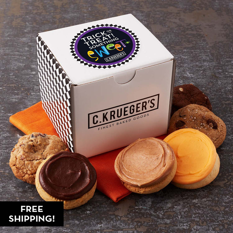 Trick or Treat Mini Cube Sampler – Assorted Mini Cookies