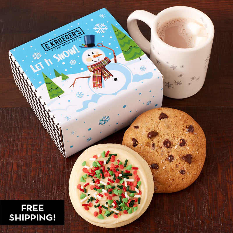 Let it Snow! Duo Cookie Gift - Assorted Cookies