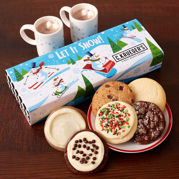 Let it Snow! Half Dozen Sampler – Assorted Cookies