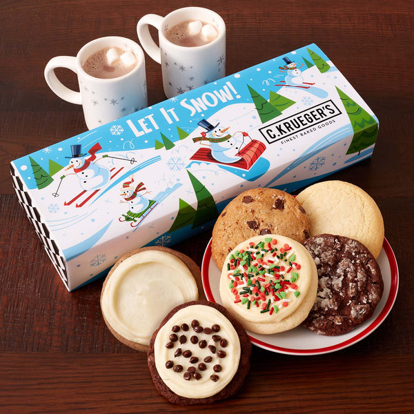 Let it Snow! Half Dozen Cookie Sampler – Holiday Assortment