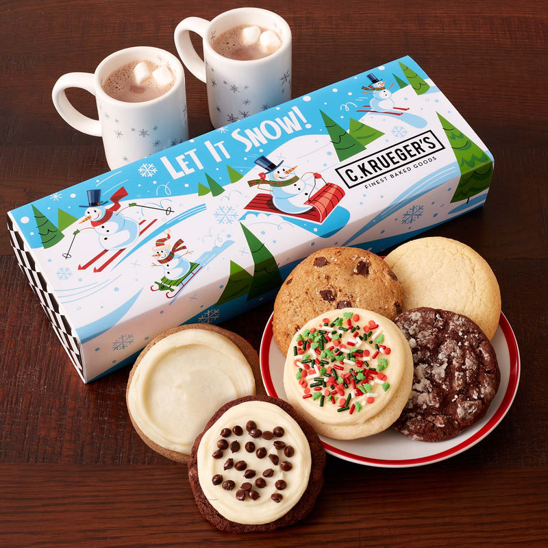 Let it Snow! Half Dozen Sampler – Assorted Cookies