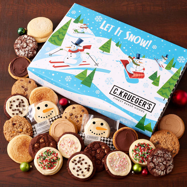 Let it Snow! Cookie Gift Boxes - Assorted Cookies