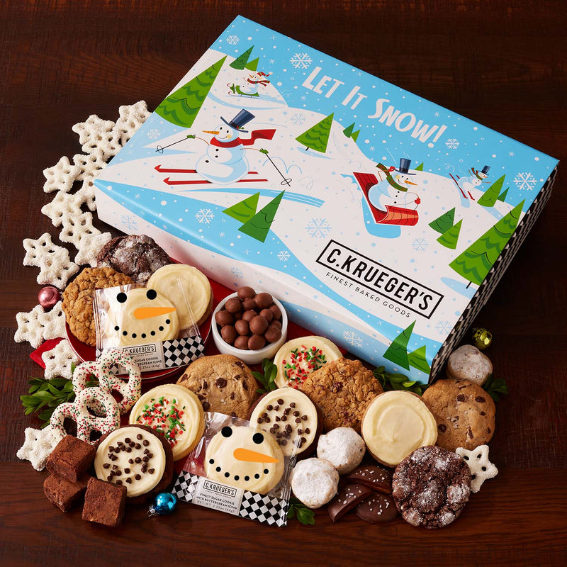 Let it Snow! Cookie Gift Boxes - Cookies and Snacks