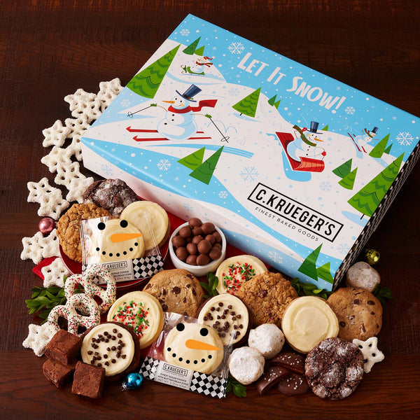 Let it Snow! Cookie Gift Boxes - Cookies and Snacks