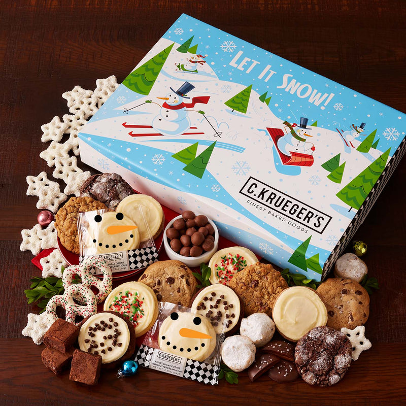 Let it Snow! Cookie Gift Boxes - Cookies and Snacks