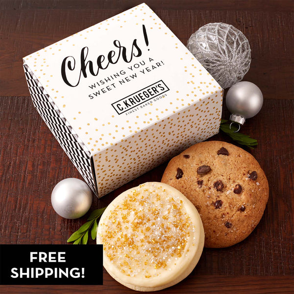 New Year's Duo Sampler - Assorted Cookies