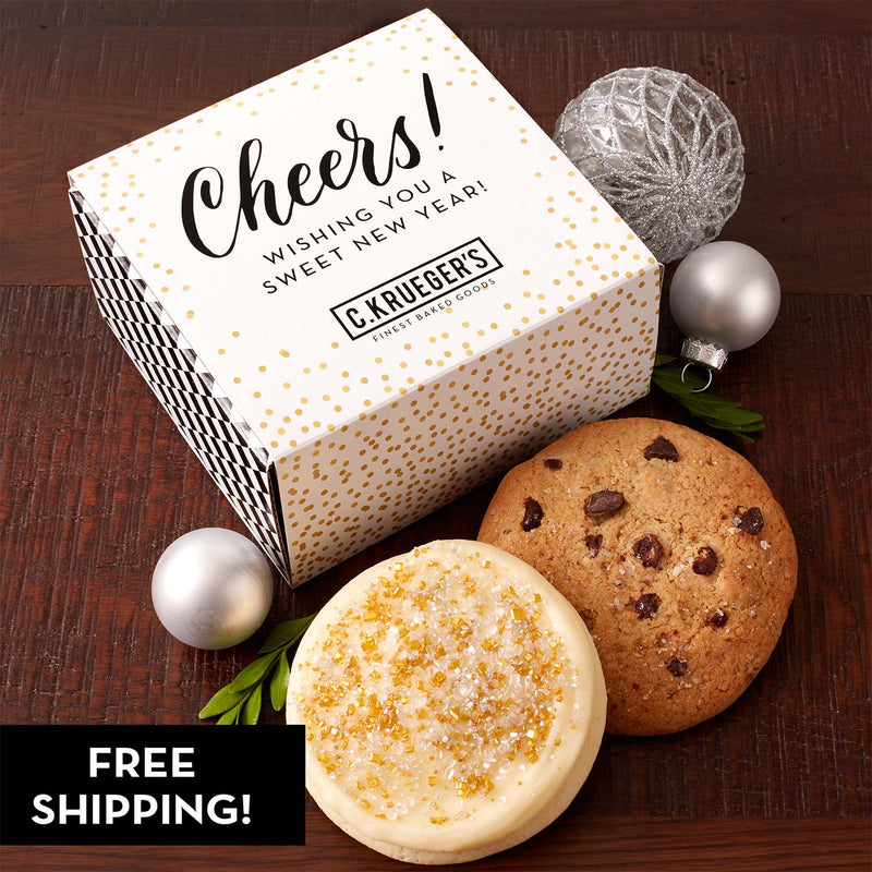 New Year's Duo Sampler - Assorted Cookies