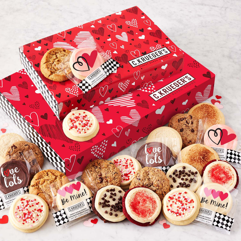 Sweetest Hearts Gift Boxes - Assorted Cookies