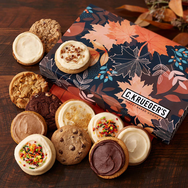 Fall Celebration Gift Boxes - Assorted Cookies