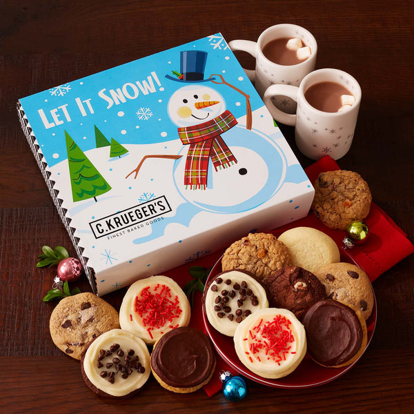 Let it Snow! Gift Box - Assorted Mini Cookies