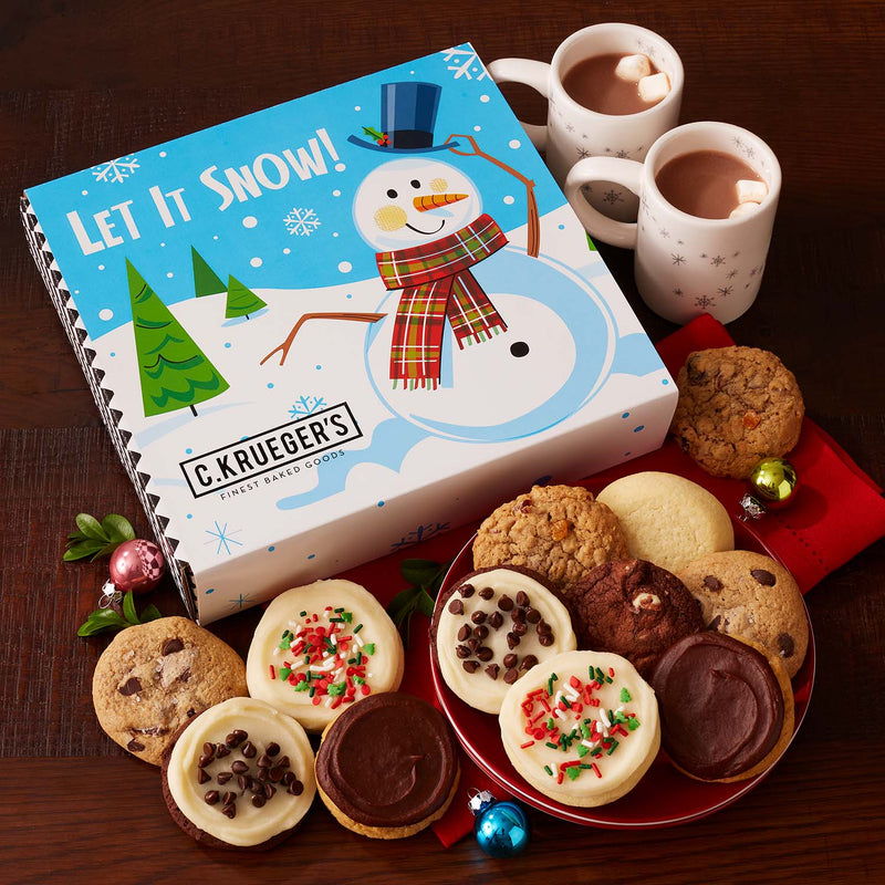 Let it Snow! Gift Box - Assorted Mini Cookies