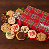 Tartan Plaid Cookie Gift Boxes - Assorted Cookies