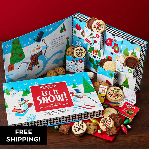 12 Days of Christmas Calendar - Cookies and Snacks