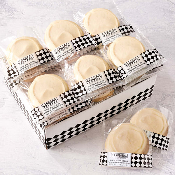 Just The Cookies Gift Box - Buttercream Iced Sugar Cookies