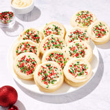 Just the Cookies - Holiday Buttercream Iced Sugar Cookies