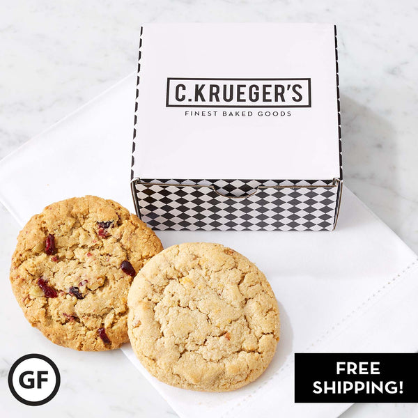 Gluten Free Harlequin Duo Gift Sampler - Select Your Cookies