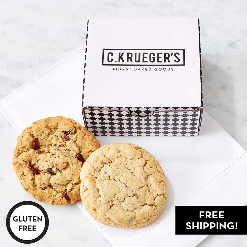 Gluten Free Cookies - Harlequin Duo Cookie Sampler - Select Your Flavors