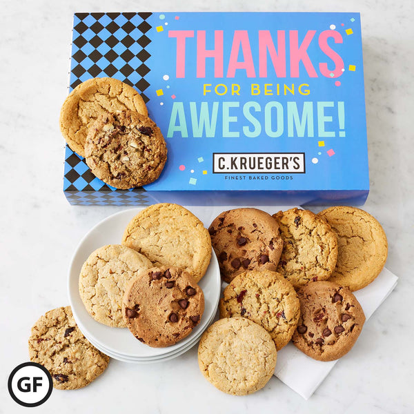 Gluten Free Thanks For Being Awesome Cookie Gift Box