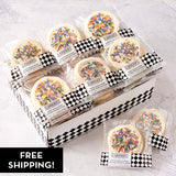 Just the Cookies - Halloween Iced Cookies with Sprinkles