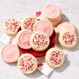 Just the Cookies - Valentine's Day Buttercream Iced Sugar Cookies