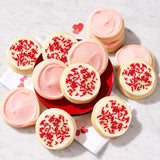 Just the Cookies - Valentine's Day Buttercream Iced Sugar Cookies