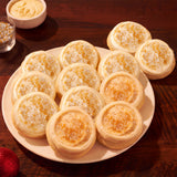 Just the Cookies - Buttercream Iced Sugar Cookies with Shimmer Sprinkles