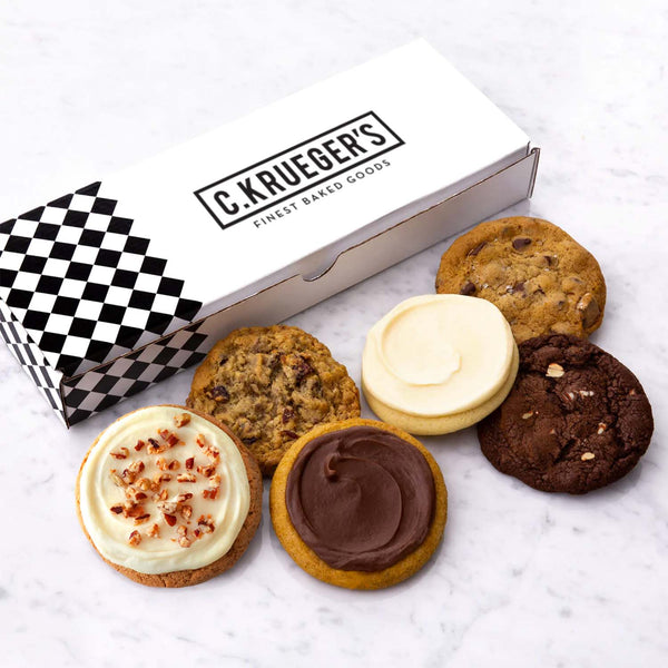 Every Occasion Half Dozen Cookie Gift Box - Select Your Message