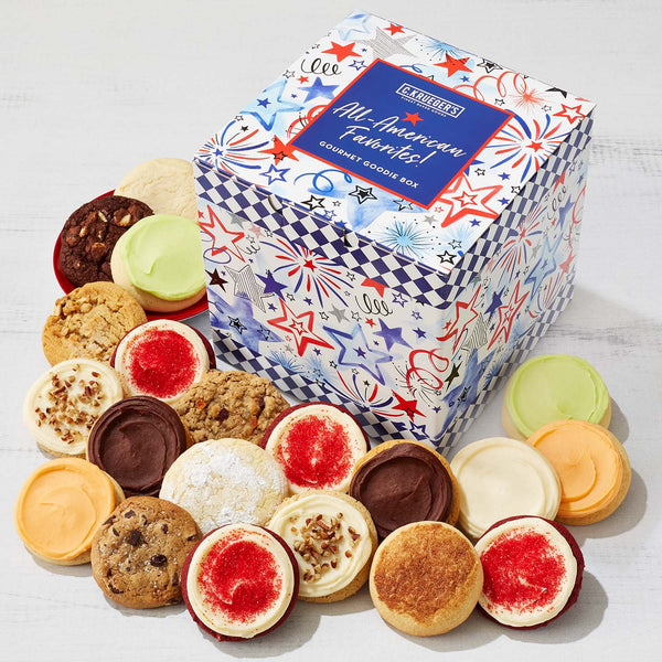 Patriotic Gourmet Goodie Box - Assorted Cookies