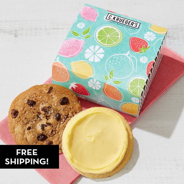 Summer Vibes Duo Cookie Sampler - Assorted Cookies