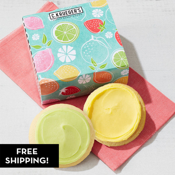 Summer Vibes Duo Cookie Sampler - Iced Cookies